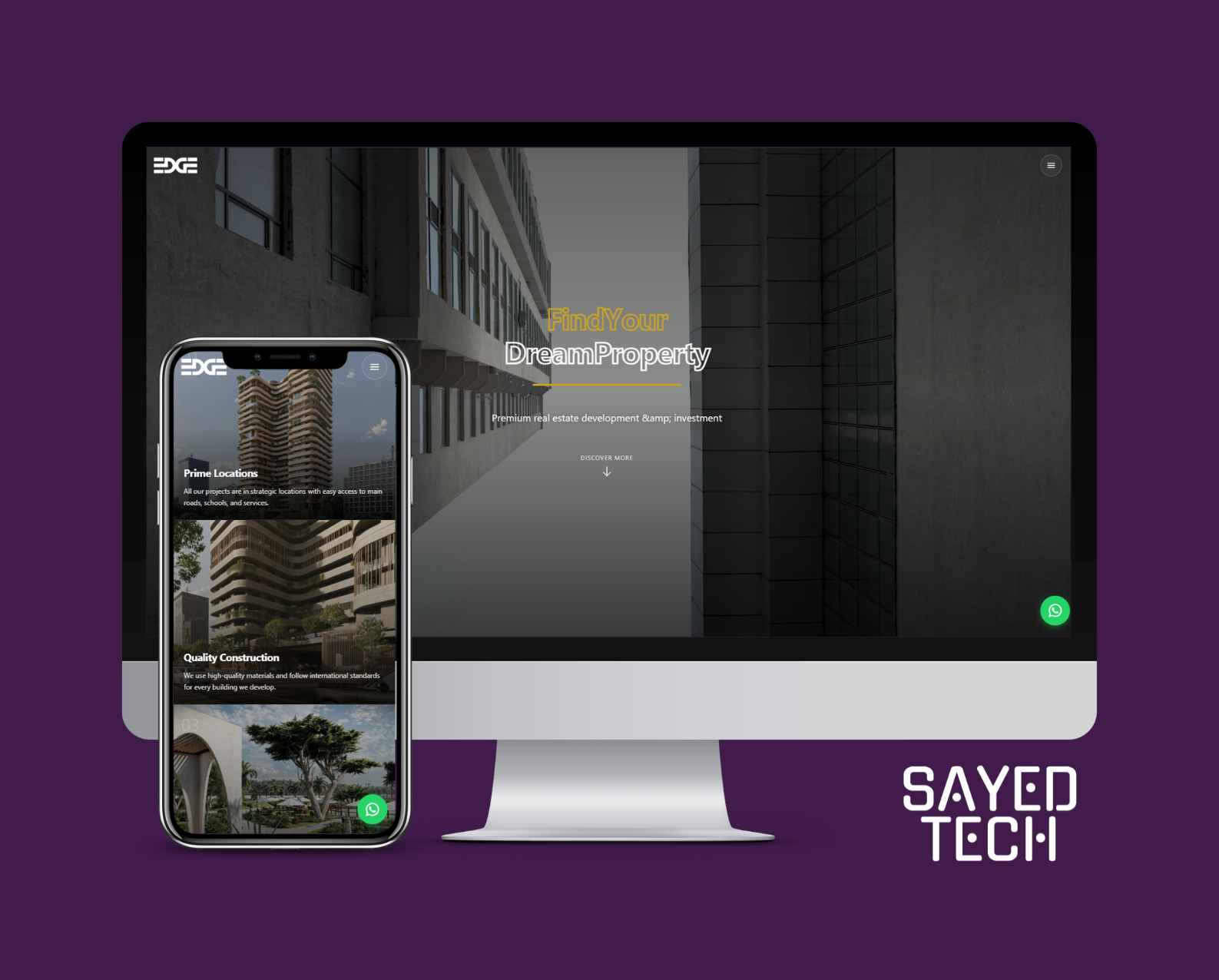 EDGE Developments – Real Estate Company Profile CMS